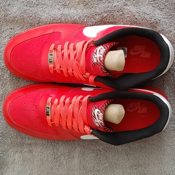 Nike Air Force 1 Lunar 'University Red' - Picture 6 of 7
